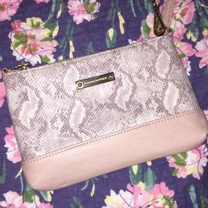 Banana Republic snake skin wristlet